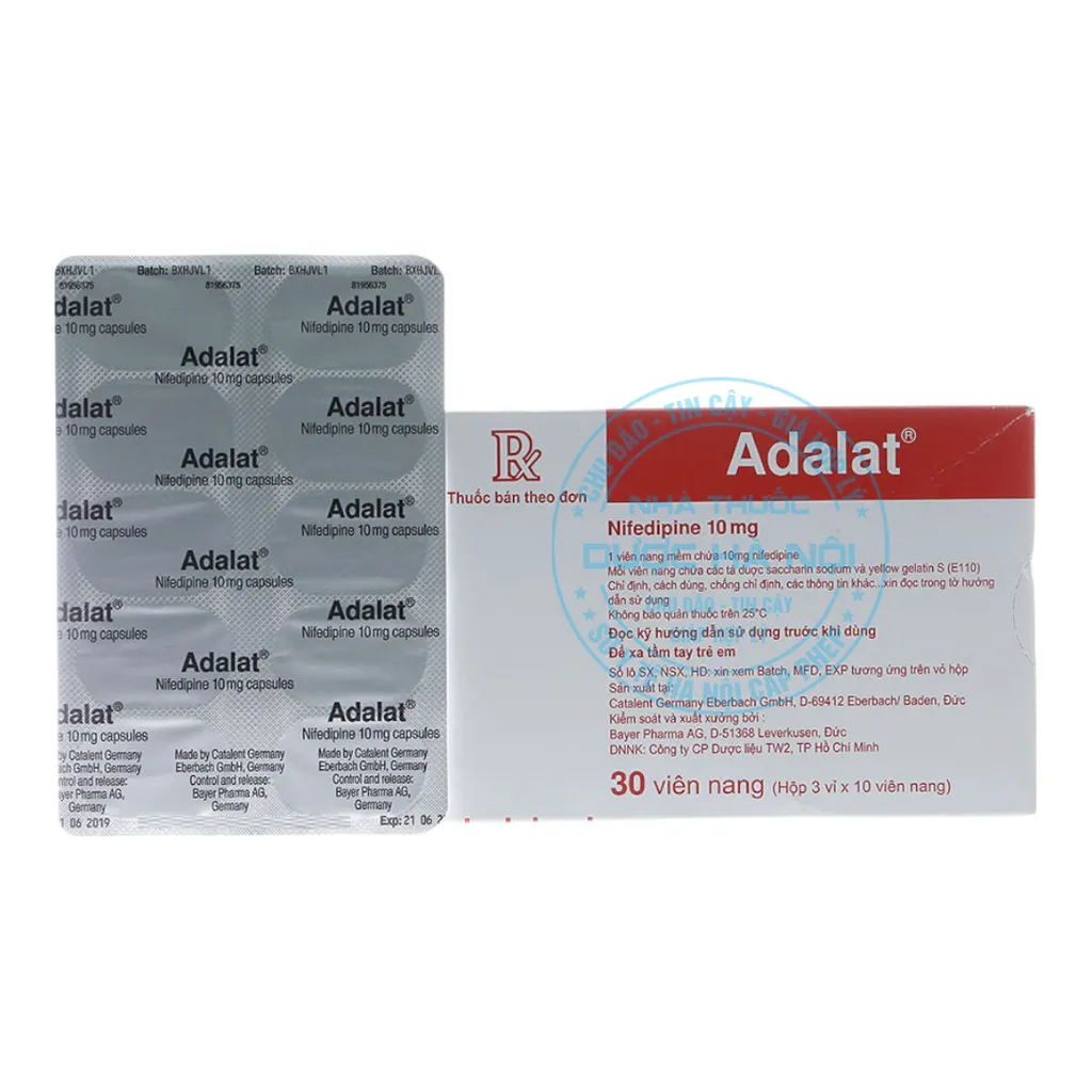 Thuốc Adalat 10mg