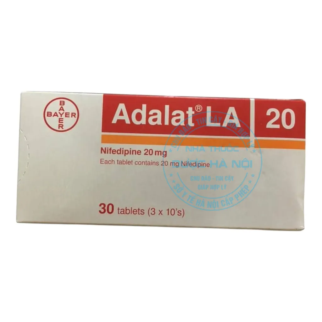 Thuốc Adalat LA 20