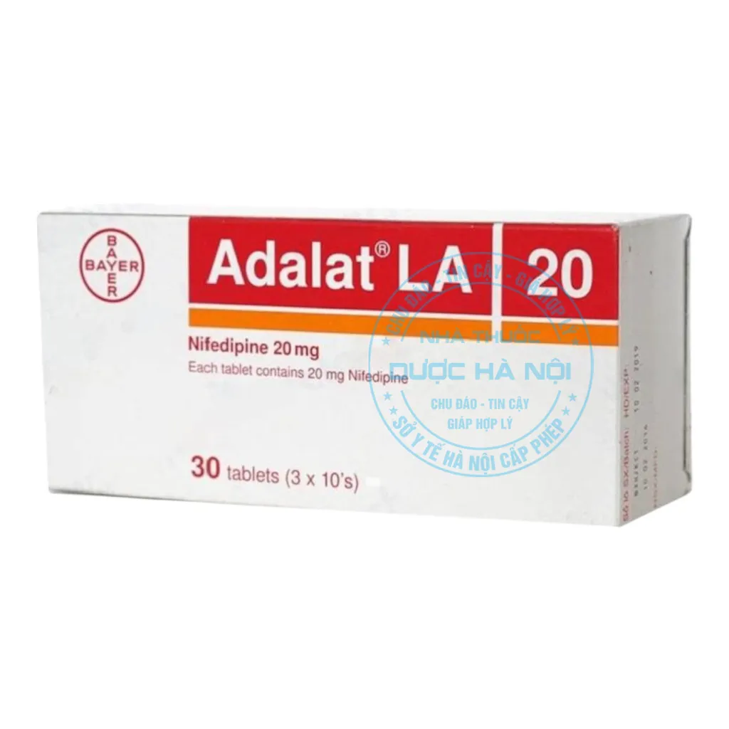 Thuốc Adalat LA 20
