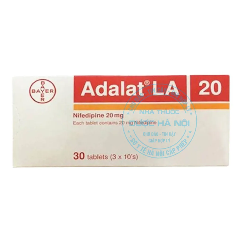 Thuốc Adalat LA 20