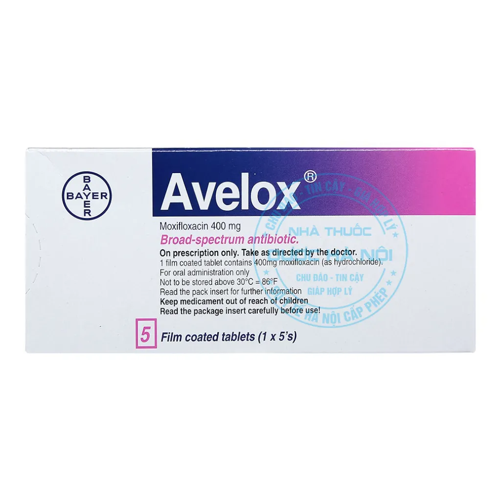 Thuốc Avelox 400mg