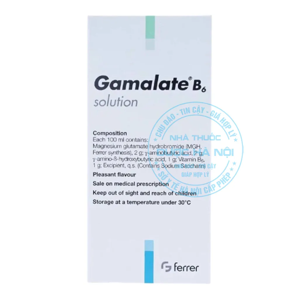 Thuốc Gamalate B6 Siro