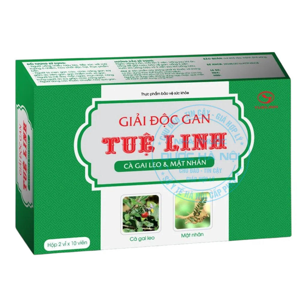 Viên uống Giải Độc Gan Tuệ Linh