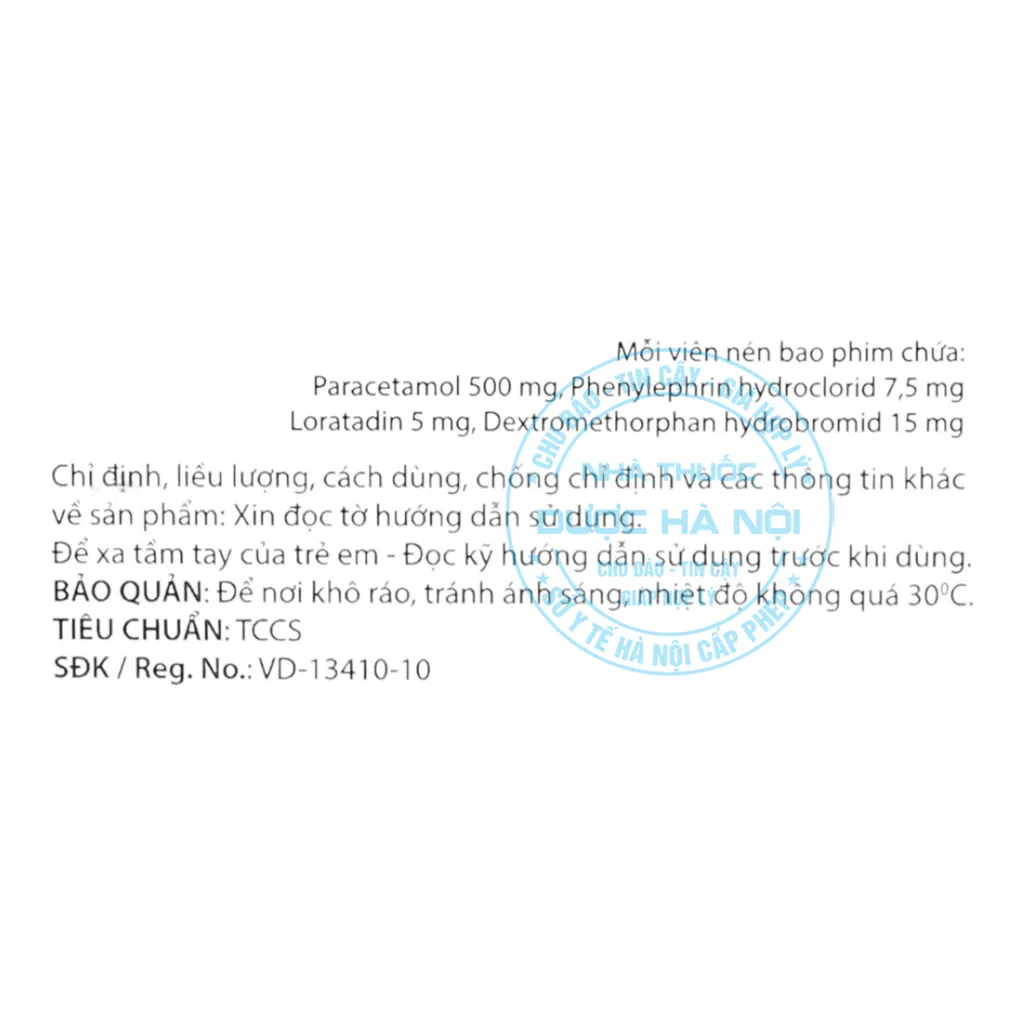 Thuốc Glotadol F