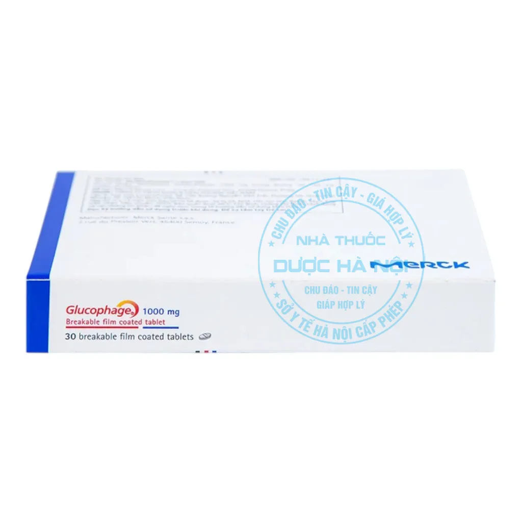 Thuốc Glucophage 1000mg