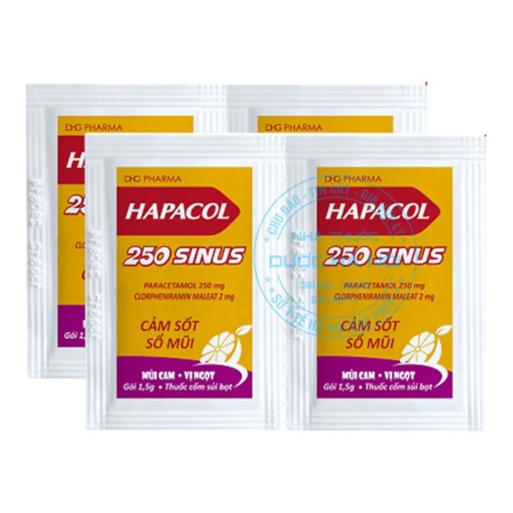 Thuốc Hapacol 250 Sinus