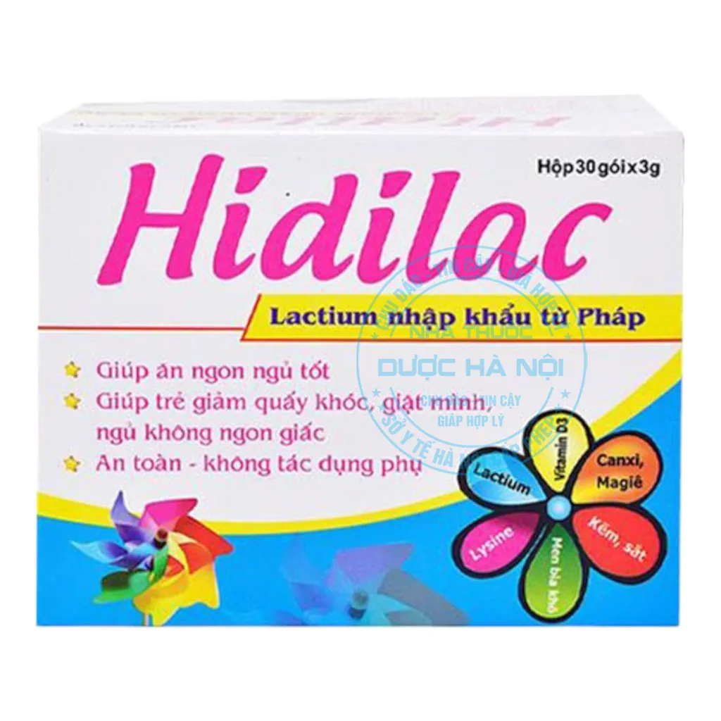 GÓI HIDILAC LÒNG CHÂU MEN VI SINH BỔ SUNG LỢI KHUẨN HỖ TRỢ TIÊU HÓA HIỆU QUẢ