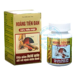 Viên uống Hoàng Tiên Đan hỗ trợ các triệu chứng của người bệnh gout