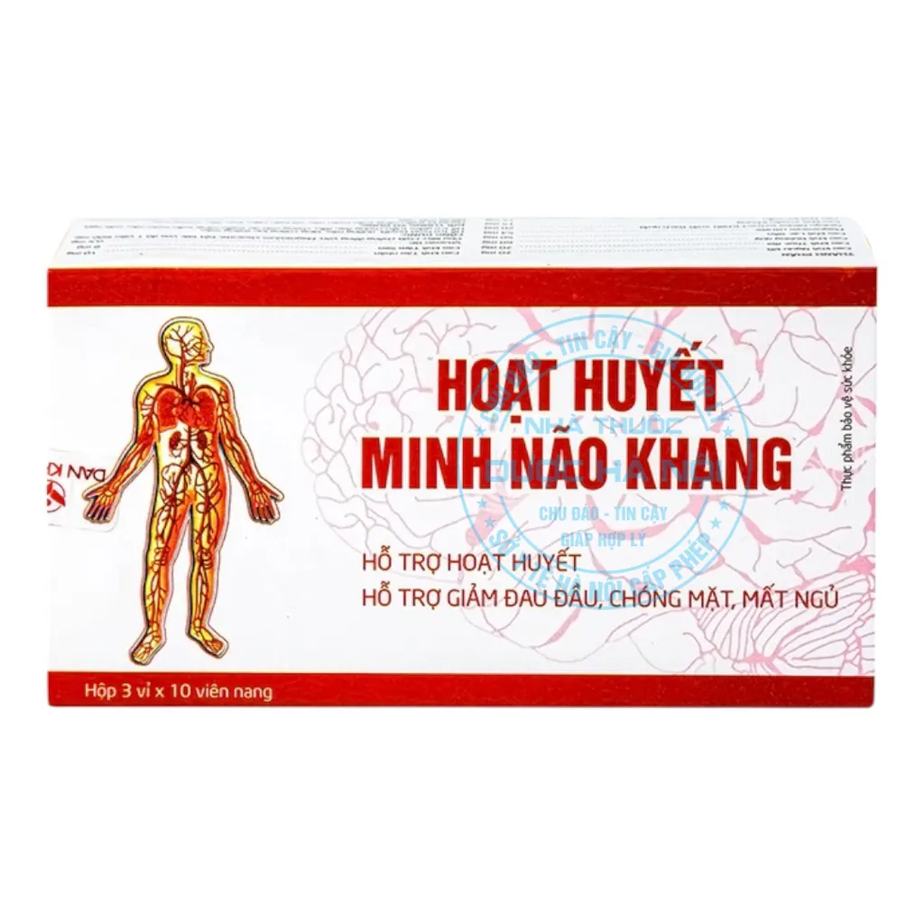 Viên uống Hoạt Huyết Minh Não Khang