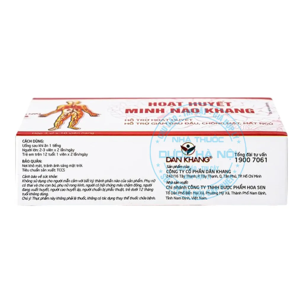 Viên uống Hoạt Huyết Minh Não Khang