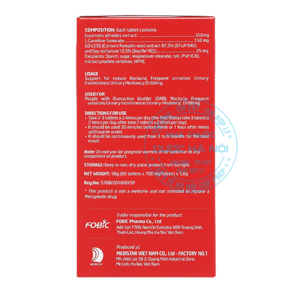 Viên uống Ích Niệu Khang