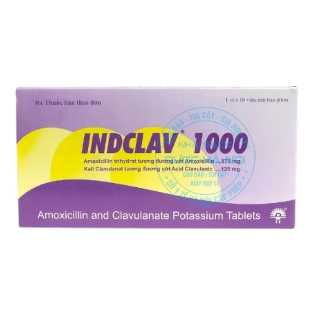 Thuốc Indclav 1000