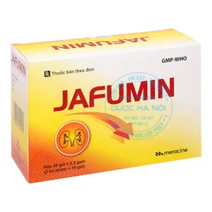 Cốm Jafumin bổ sung các acid amin trong suy thận mạn tính (1 Hộp x20 gói)