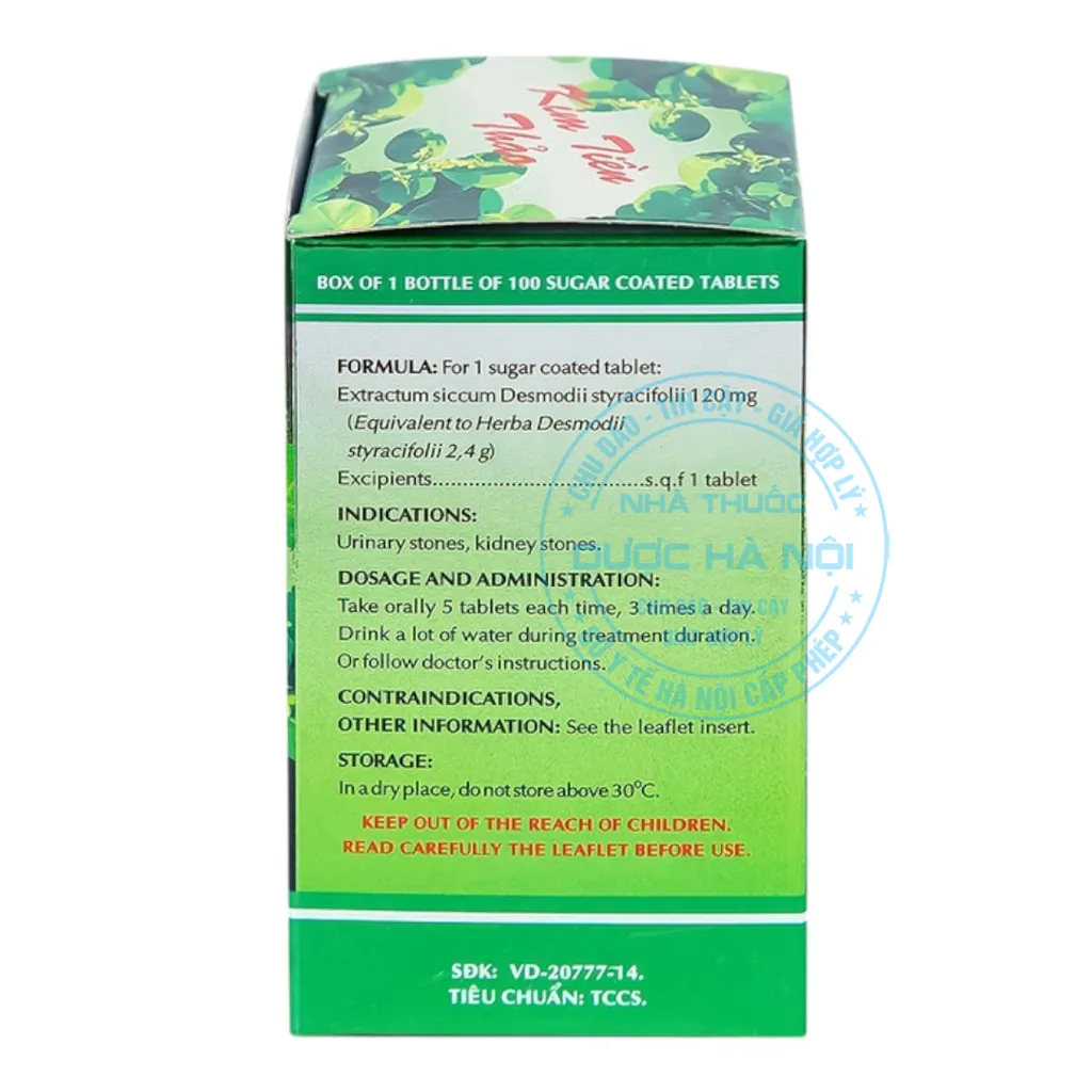 Thuốc Kim Tiền Thảo OPC