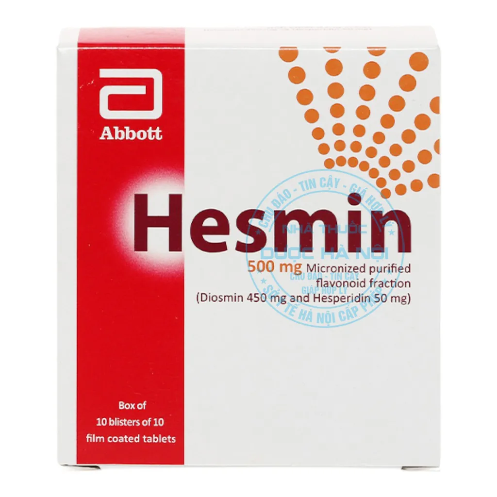 Thuốc Hesmin 500mg