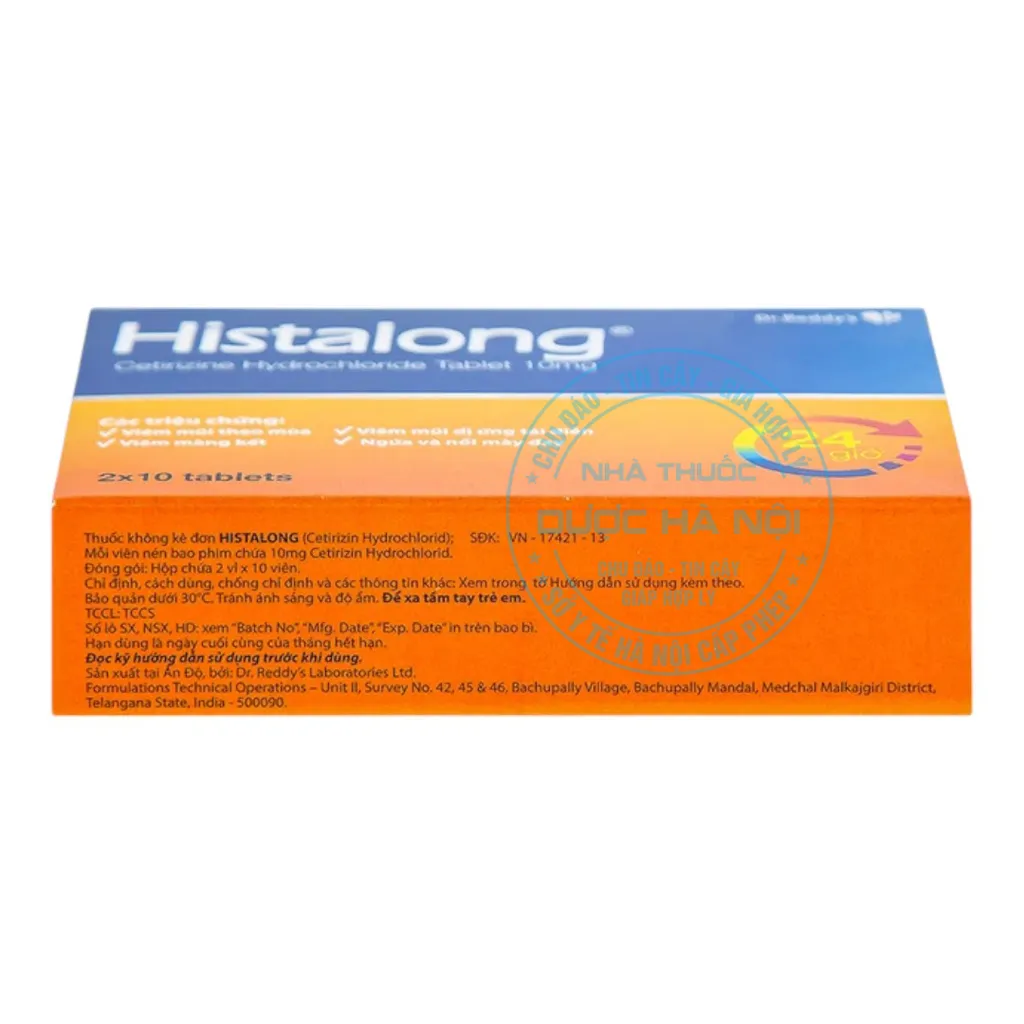 Thuốc Histalong 10mg