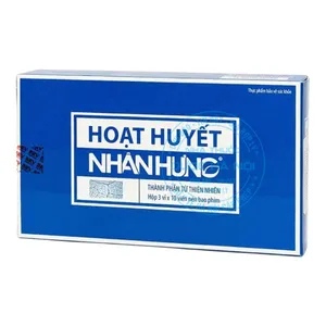 Viên uống Hoạt Huyết Nhân Hưng tăng cường tuần hoàn máu não giúp ngăn ngừa chóng mặt, hoa mắt