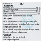 Viên uống FAZ