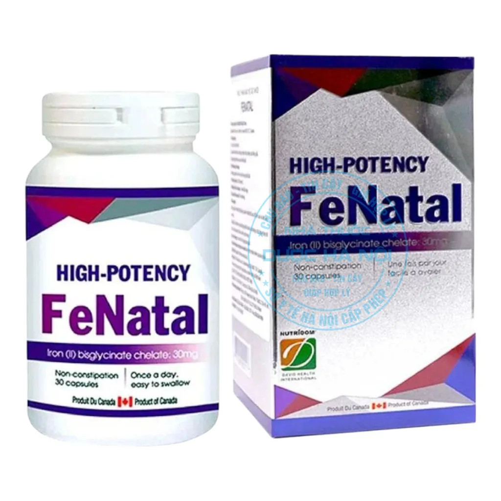 Viên uống FeNatal 30mg
