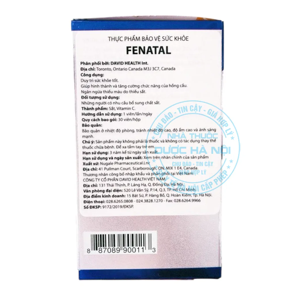 Viên uống FeNatal 30mg