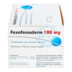 Thuốc Fexofenaderm 180mg