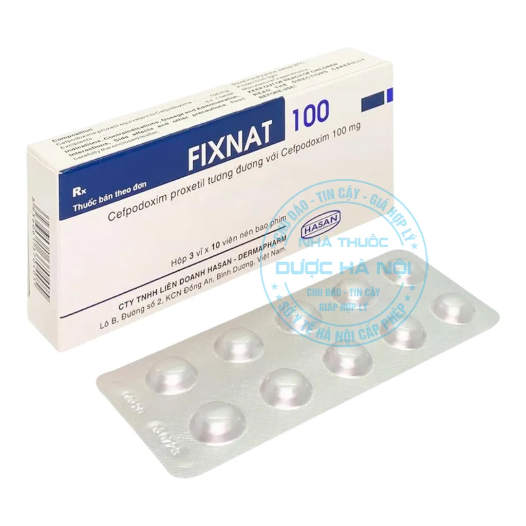 Thuốc Fixnat 100mg
