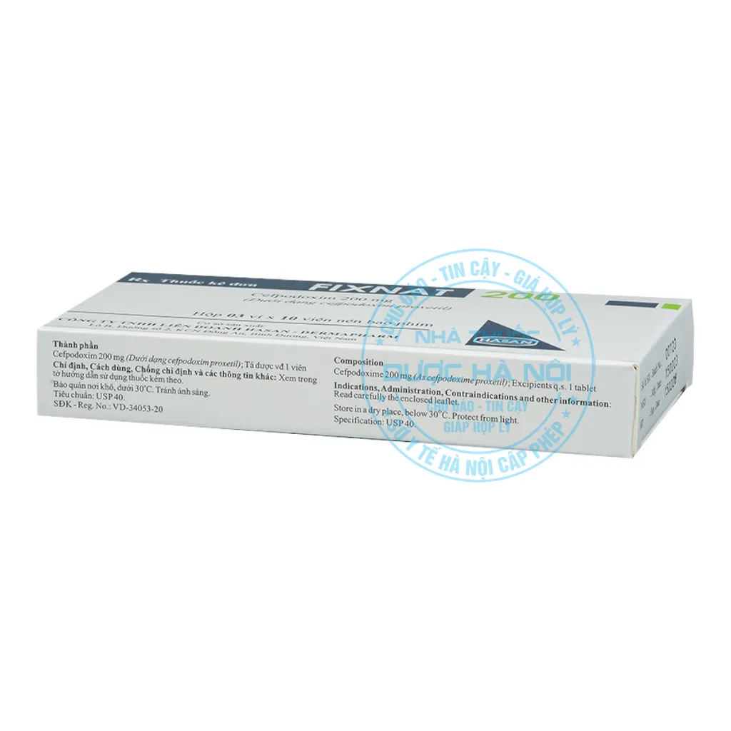 Thuốc Fixnat 200mg