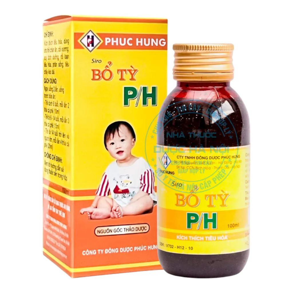 Thuốc siro Bổ Tỳ P/H