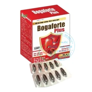 Viên uống Bogaforte hỗ trợ bảo vệ gan, giải độc gan và tăng cường chức năng gan