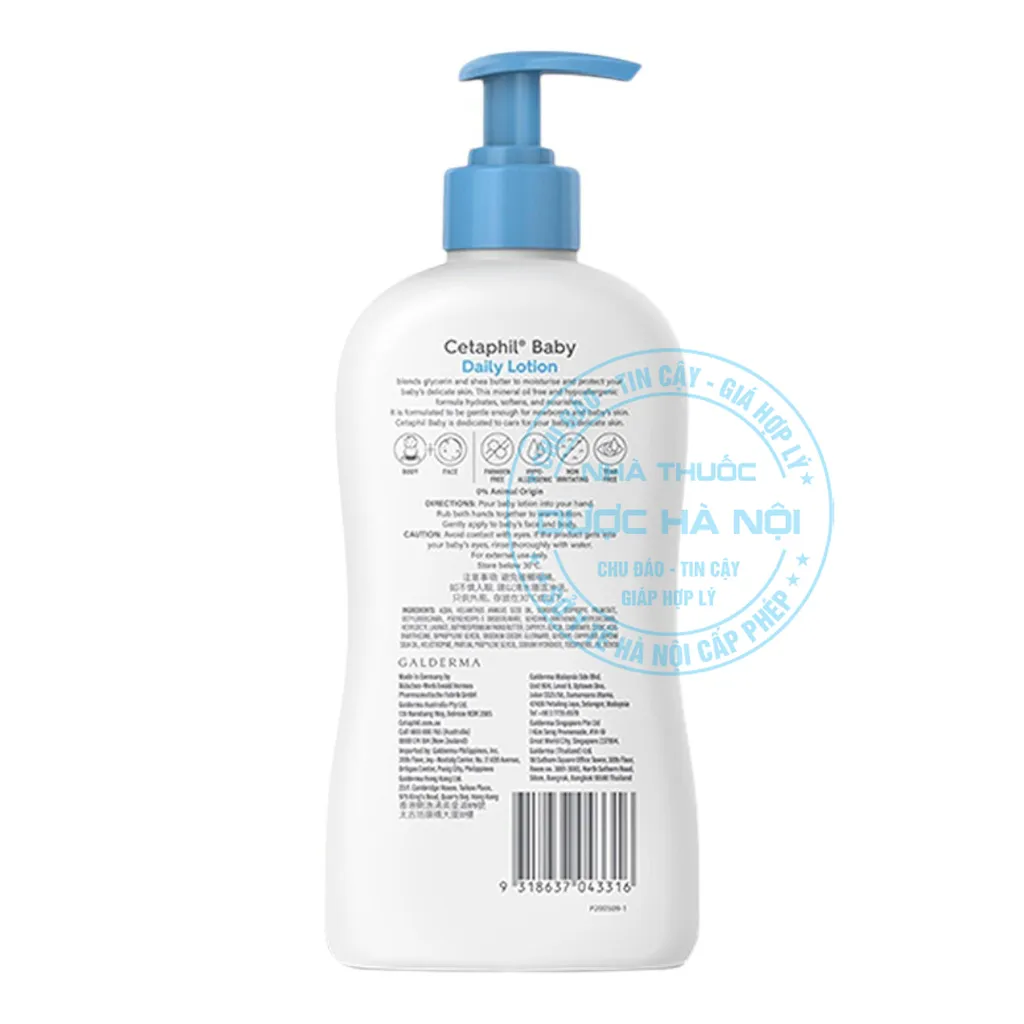 Kem dưỡng Cetaphil Baby Daily Lotion
