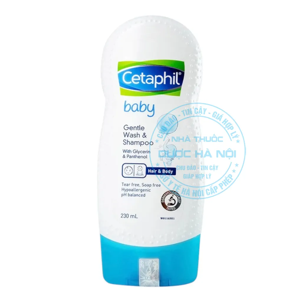 Sữa tắm gội Cetaphil Baby Gentle Wash & Shampoo