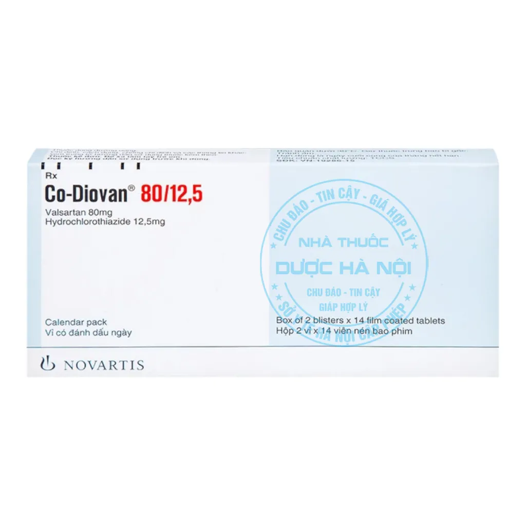 Thuốc Co-Diovan 80mg/12.5mg