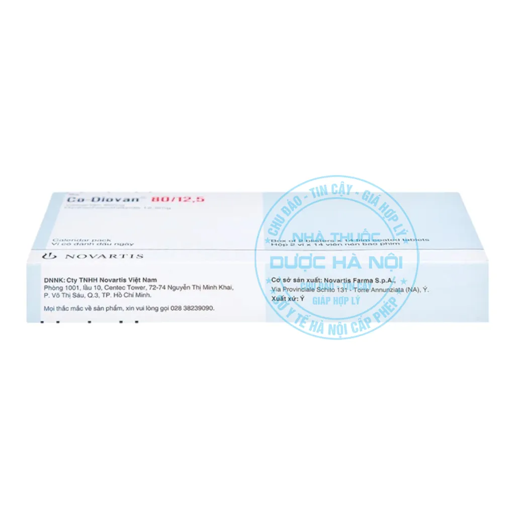 Thuốc Co-Diovan 80mg/12.5mg