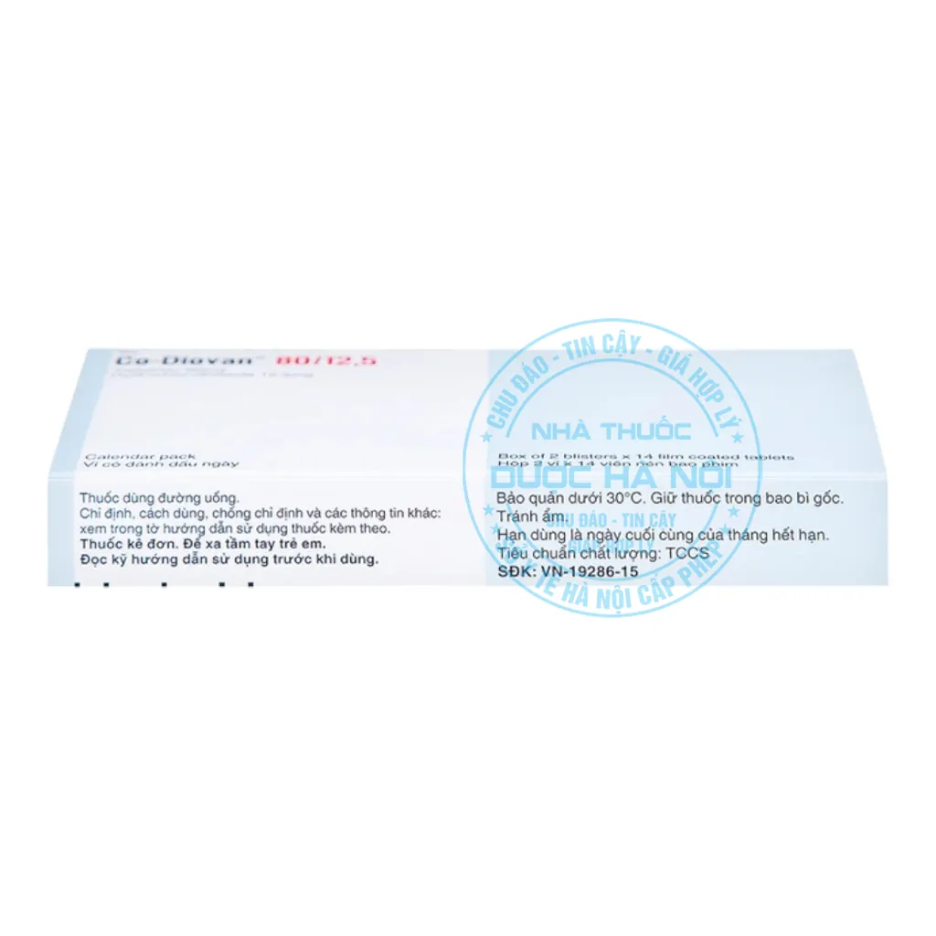 Thuốc Co-Diovan 80mg/12.5mg