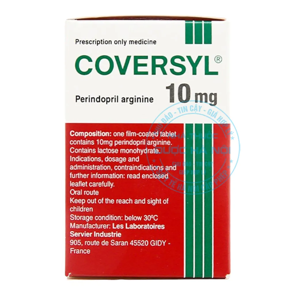 Thuốc Coversyl 10mg