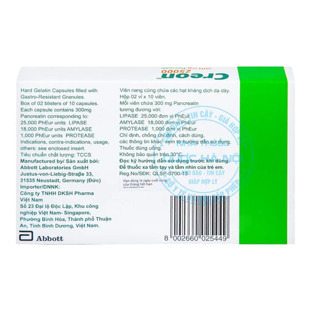 Thuốc Creon 300mg