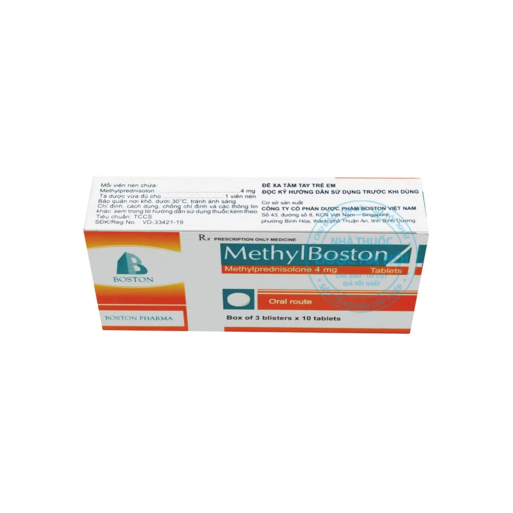 thuốc MethylBoston 4mg