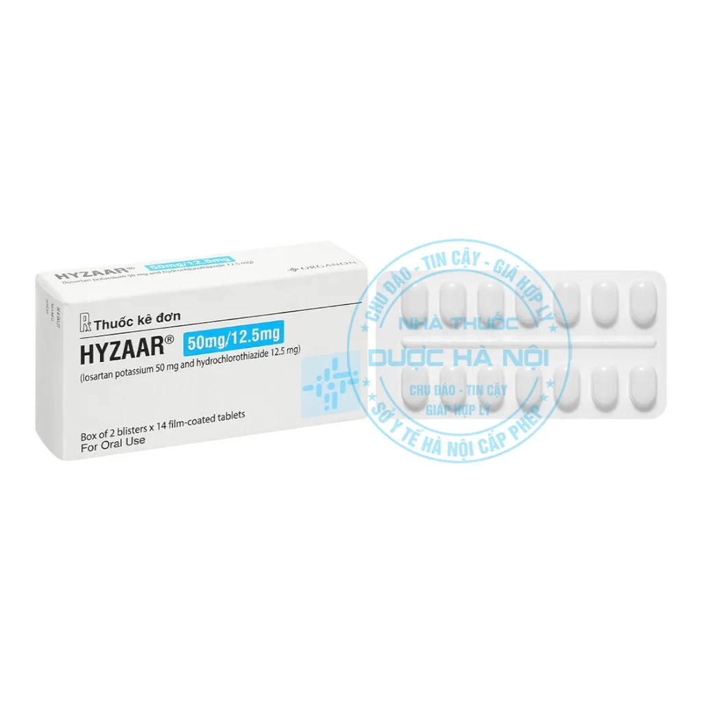 Thuốc Hyzaar 50/12.5mg