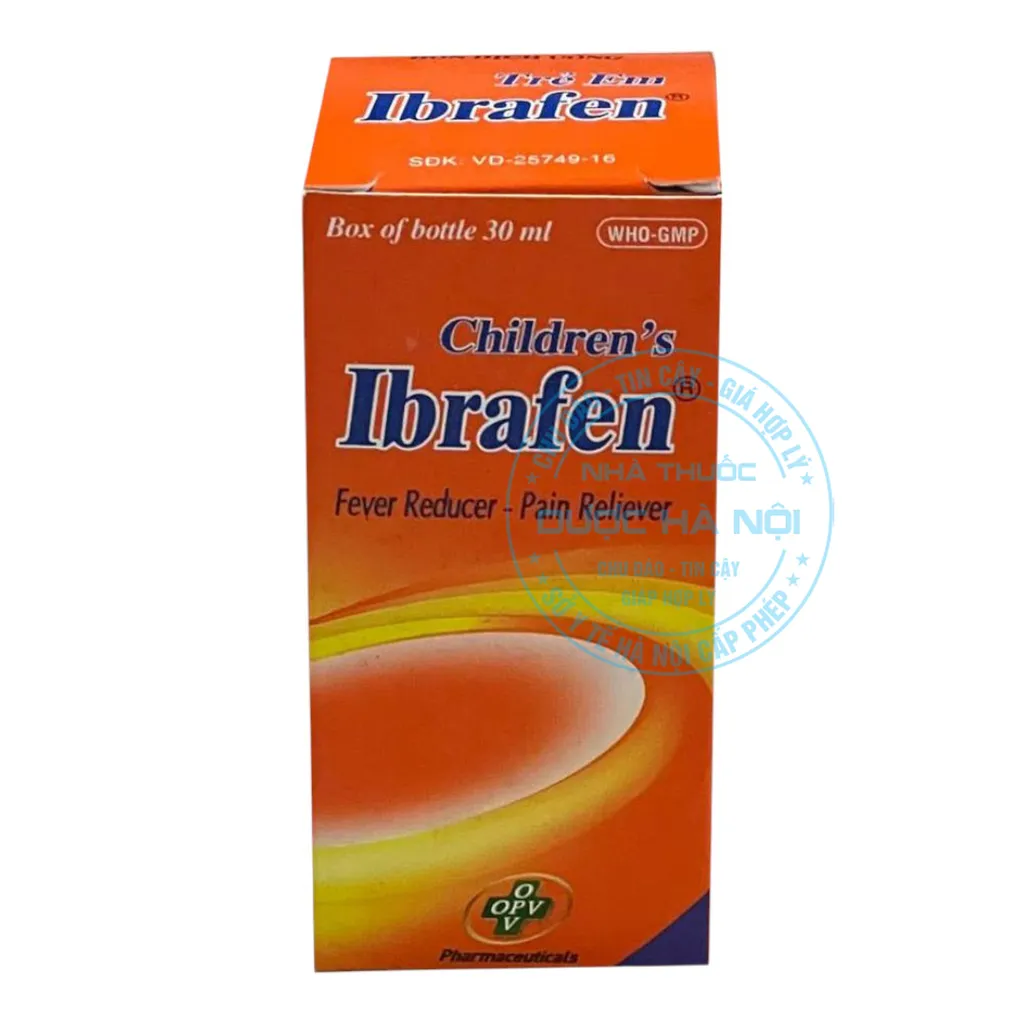 Hỗn dịch uống Children's Ibrafen