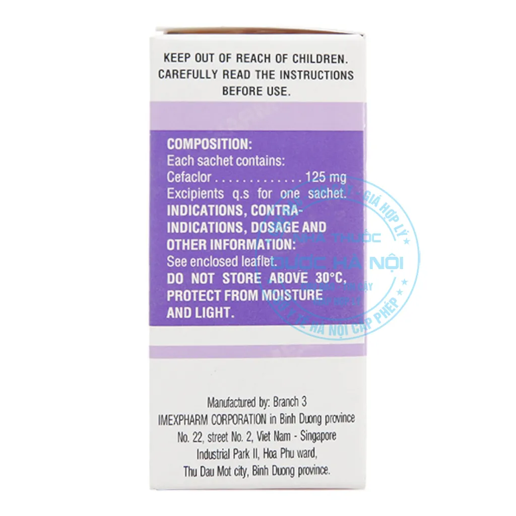 Thuốc Imeclor 125mg