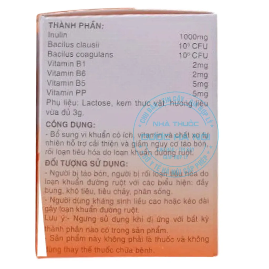Chất xơ hòa tan Inulin Plus