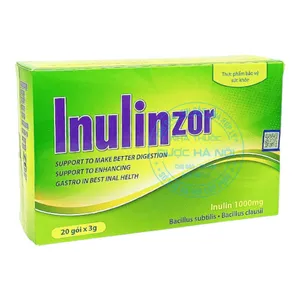 Bột hòa tan Inulin Zor hỗ trợ tiêu hóa hiệu quả, giúp cải thiện táo bón, đầy hơi, khó tiêu
