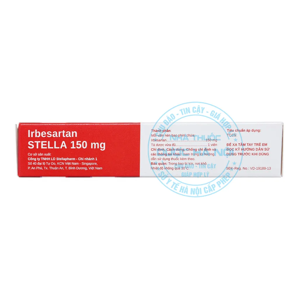 Thuốc Irbesartan 150mg Stada