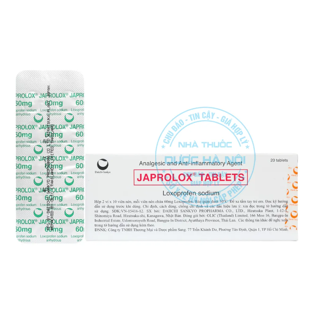Thuốc Japrolox 60mg