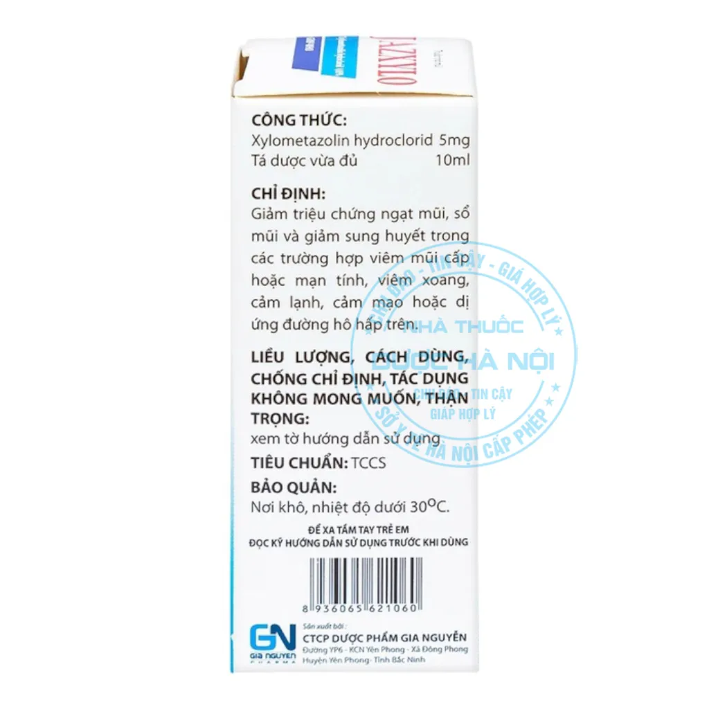 Thuốc nhỏ mũi Jazxylo 15ml