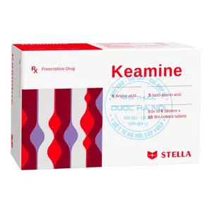 Thuốc Keamine Stella điều trị rối loạn chuyển hóa protein(Hộp 6 vỉ x 10 viên)