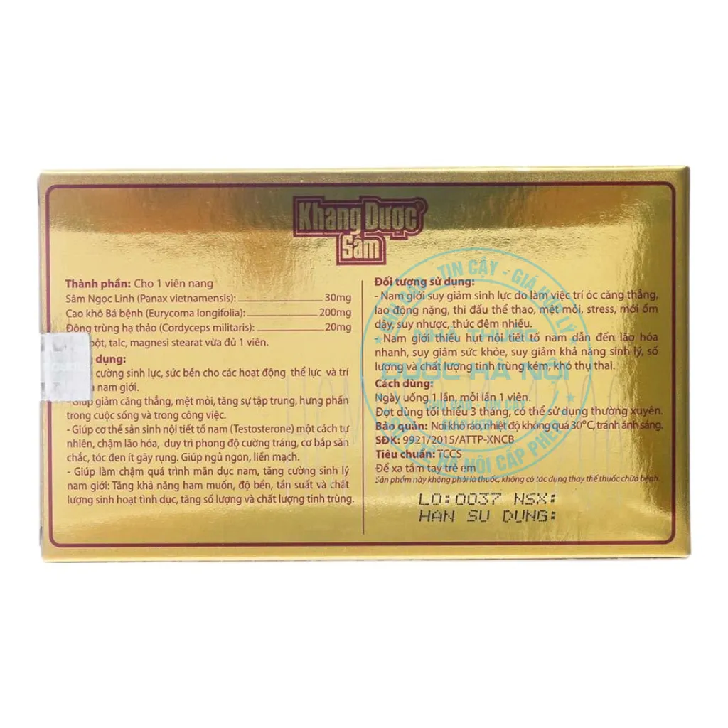 Viên uống Khang Dược Sâm