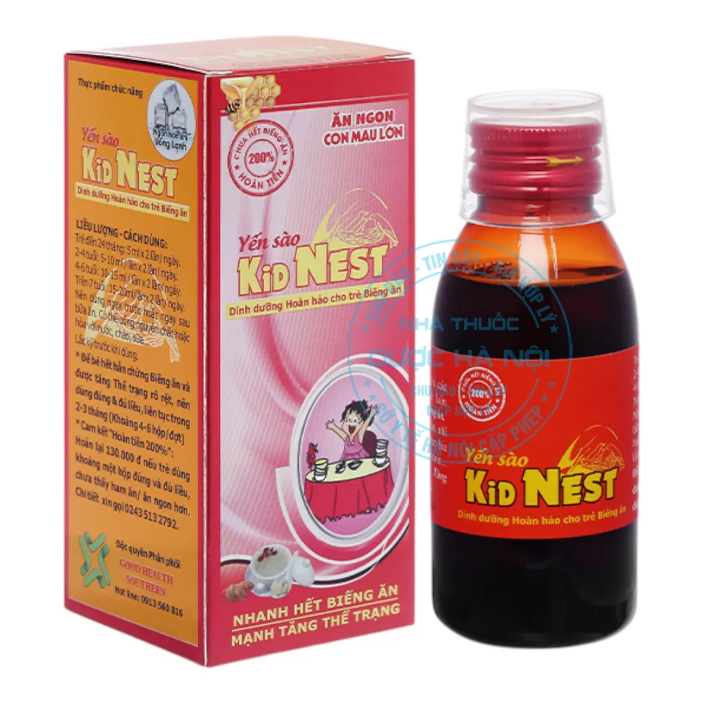 Siro Yến sào Kid's Nest Tâm Sen