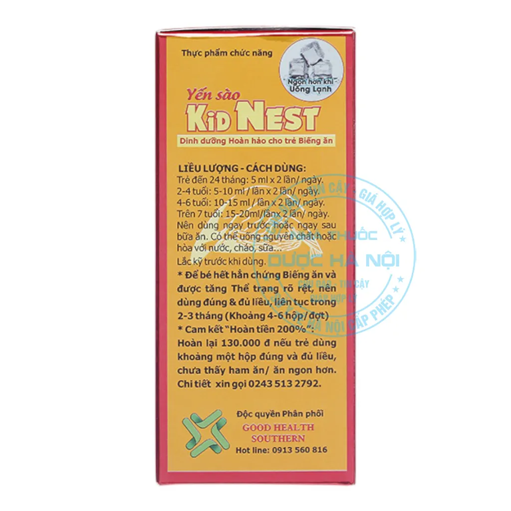 Siro Yến sào Kid's Nest Tâm Sen