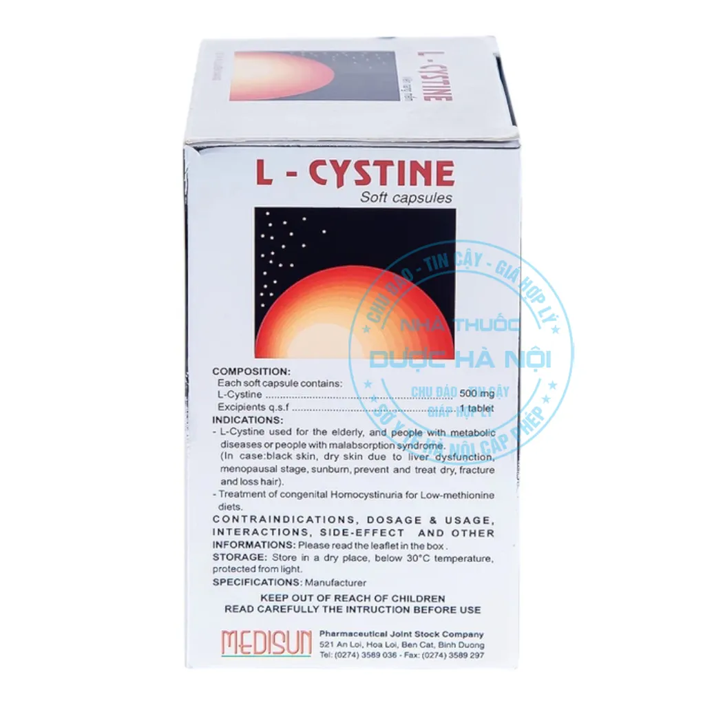 Thuốc L-Cystine